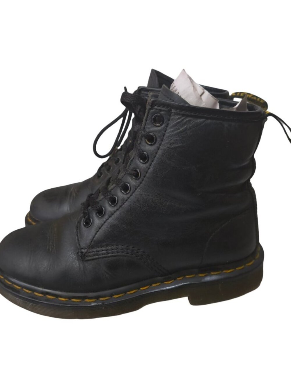 Dr Martens 1460 SR AW004 Black Slip Resistant Work Boots US 7W / 6M EU 38